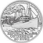 20 евро Австрия 2006 год Австрийский торговый флот