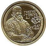 50 евро Бельгия 2006 год 400 лет со смерти Юста Липсия