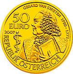 50 евро Австрия 2007 год Герард ван Свитен