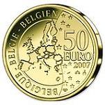 50 евро Бельгия 2007 год 50 лет Римского договора