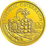 100 евро Австрия 2008 год Корона Священной Римской империи