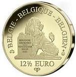 12,5 евро Бельгия 2008 года Альберт I