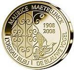 50 евро Бельгия 2008 год Морис Метерлинк