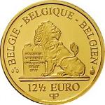 12,5 евро 2009 год Бельгия Леопольд III