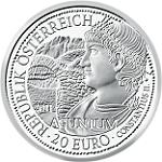 20 евро Австрия 2011 год Агунтум