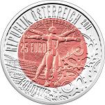 25 евро Австрия 2011 год Роботизация