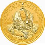100 евро Австрия 2012 год Корона Австрийской империи