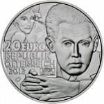 20 евро Австрия 2012 год Эгон Шиле