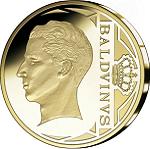 12,5 евро Бельгия 2010 год Бодуэн I