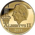 12,5 евро Бельгия 2011 год Альберт II
