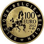 100 евро Бельгия 2012 год 500 лет со дня рождения Герхарда Меркатора