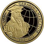 100 евро Бельгия 2012 год 500 лет со дня рождения Герхарда Меркатора