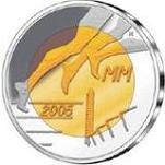 5 евро Финляндия 2005 год 10-й чемпионат мира по лёгкой атлетике