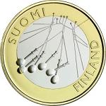 5 евро Финляндия 2010 год Сатакунта