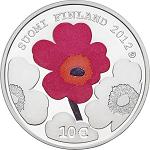 10 евро Финляндия 2012 год 100 лет со дня рождения Арми Ратиа и промышленный дизайн