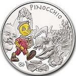 1,5 евро Франция 2002 год Сказки Европы: Пиноккио