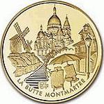 20 евро Франция 2002 год Монмартр