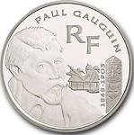 1,5 евро Франция 2003 год 100 лет со дня смерти Анри Поля Гогена