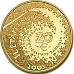20 евро Франция 2003 год Сказки Европы: Алиса в стране чудес