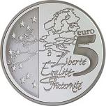 5 евро Франция 2003 год Прощай, Франк