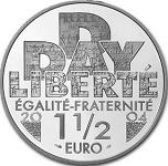 1,5 евро Франция 2004 год 60-летие высадки союзников в Нормандии: День Д