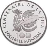 1,5 евро Франция 2004 год 100 лет ФИФА