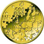 500 евро Франция 2004 год Европа-2004