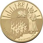 100 евро Франция 2005 год 200-летие битвы под Аустерлицем