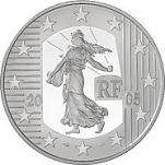 1,5 евро Франция 2005 год 100 лет закону об отделении Церкви от государства