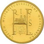 100 евро Германия 2003 год Кведлинбург