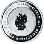 10 евро Германия 2003 год Чемпионат мира по футболу - 2006