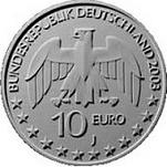 10 евро Германия 2003 год 200 лет со дня рождения Юстуса Либиха