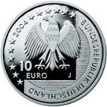 10 евро Германия 2004 год Национальный парк Ваттенмир