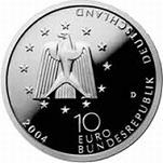 10 евро Германия 2004 год Международная космическая станция