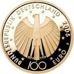 100 евро Германия 2005 год Чемпионат мира по футболу - 2006