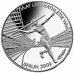 10 евро Германия 2009 год Чемпионат мира по легкой атлетике - 2009 в Берлине