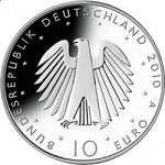 10 евро Германия 2010 год 20 лет со дня объединения Германии