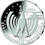 10 евро Германия 2011 год 125 лет автомобилю