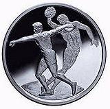 10 евро Греция 2003 год XXVIII Олимпийские игры 2004 года в Афинах - Метание диска