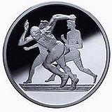 10 евро Греция 2003 год XXVIII Олимпийские игры 2004 года в Афинах - Бег