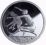 10 евро Греция 2003 год XXVIII Олимпийские игры 2004 года в Афинах - Прыжки в длину