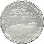 10 евро Греция 2011 год Специальные Олимпийские игры. Акрополь