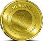 10 евро Голландия 2006 год 200 лет финансовой системе
