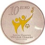 10 евро Ирландия 2003 год Специальные Олимпийские игры