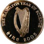 10 евро Ирландия 2005 год 200 лет со дня рождения сэра Уильяма Роуэна Гамильтона