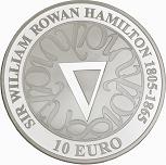 10 евро Ирландия 2005 год 200 лет со дня рождения сэра Уильяма Роуэна Гамильтона