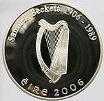 10 евро Ирландия 2006 год 100 лет со дня рождения Самюэля Беккета