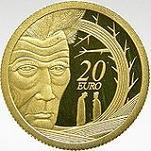 20 евро Ирландия 2006 год 100 лет со дня рождения Самюэля Беккета