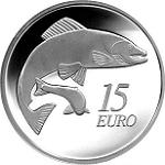 15 евро Ирландия 2011 год Лосось