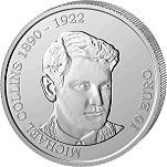 10 евро Ирландия 2012 год  90 лет со дня смерти Майкла Коллинза